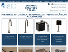 Tablet Screenshot of h2tec.com.br